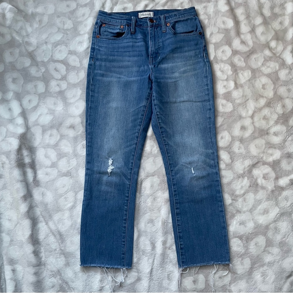 Madewell The High-Rise Slim Crop Boyjean Jeans Size 25